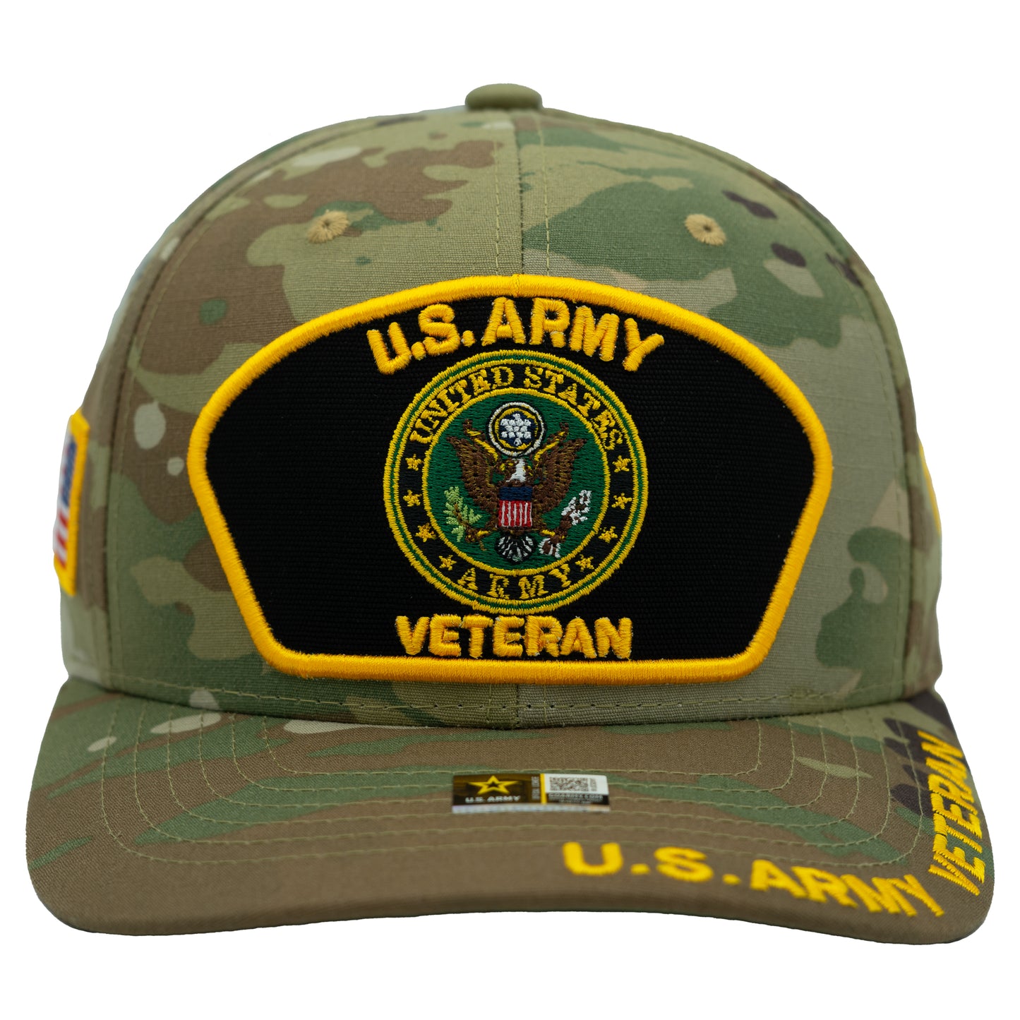U.S. ARMY CAP, CAMO ARMY VETERAN