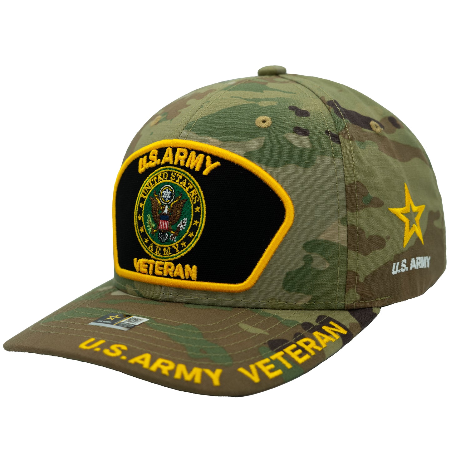 U.S. ARMY CAP, CAMO ARMY VETERAN