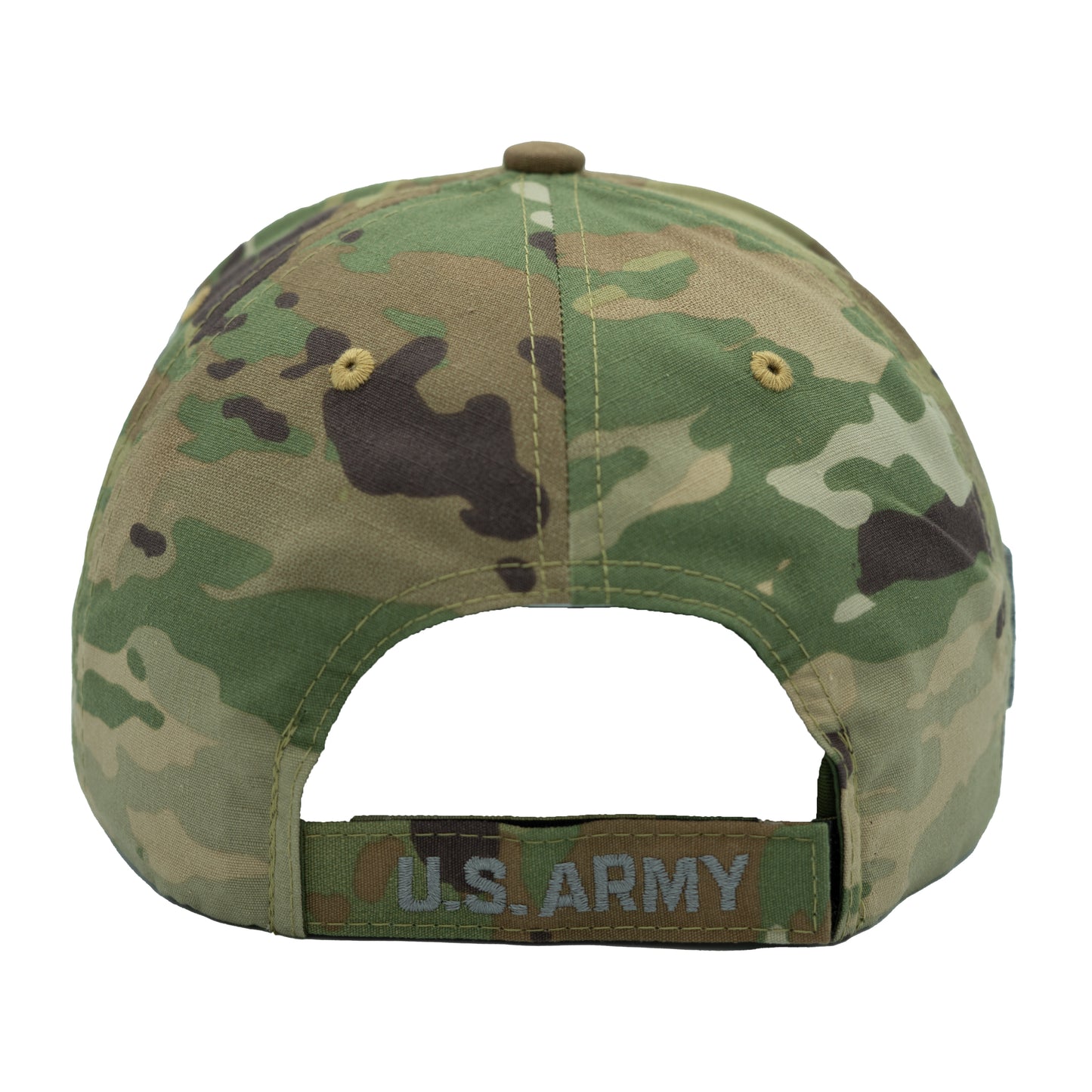 U.S. ARMY CAP, CAMO STAR LOGO (GREY)