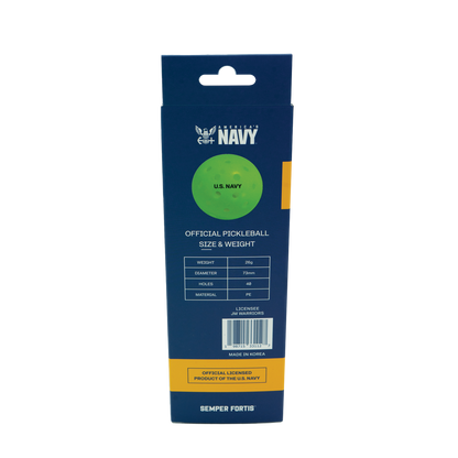 U.S. Navy Pickleball Ball - Set of 3