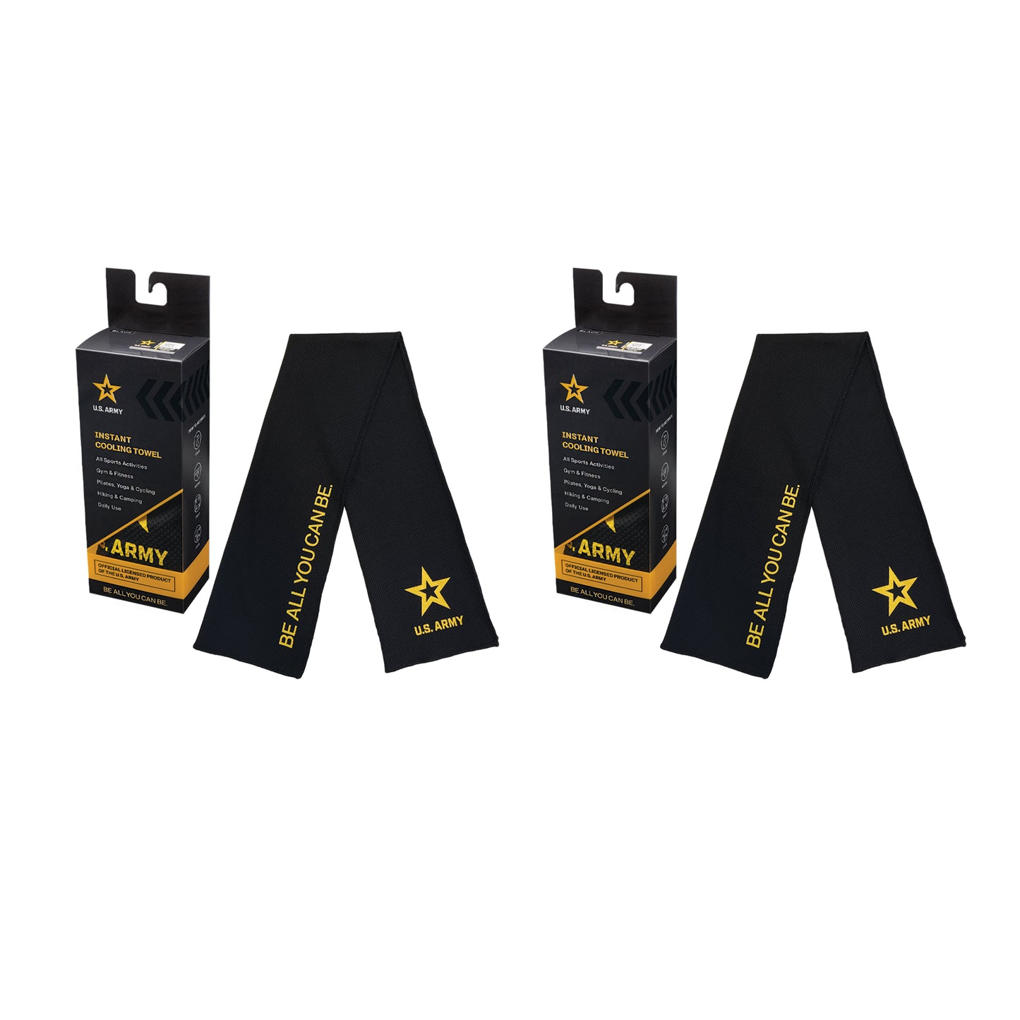 U.S. Army Instant Cooling Towel - 2 Pack