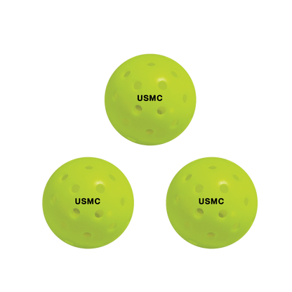 U.S. Marines Pickleball Ball - Set of 3