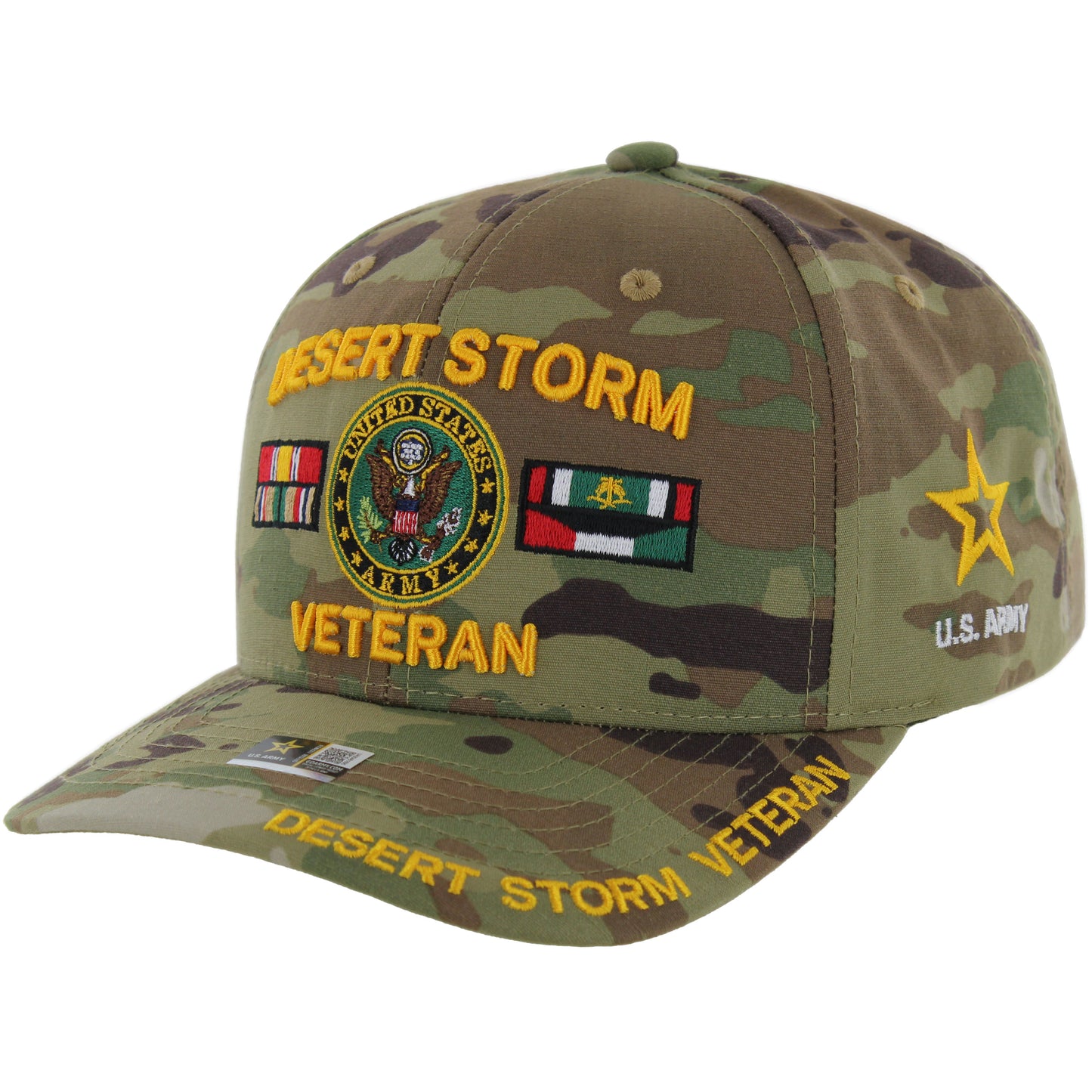 U.S. ARMY CAP, CAMO DESERT STORM VETERAN