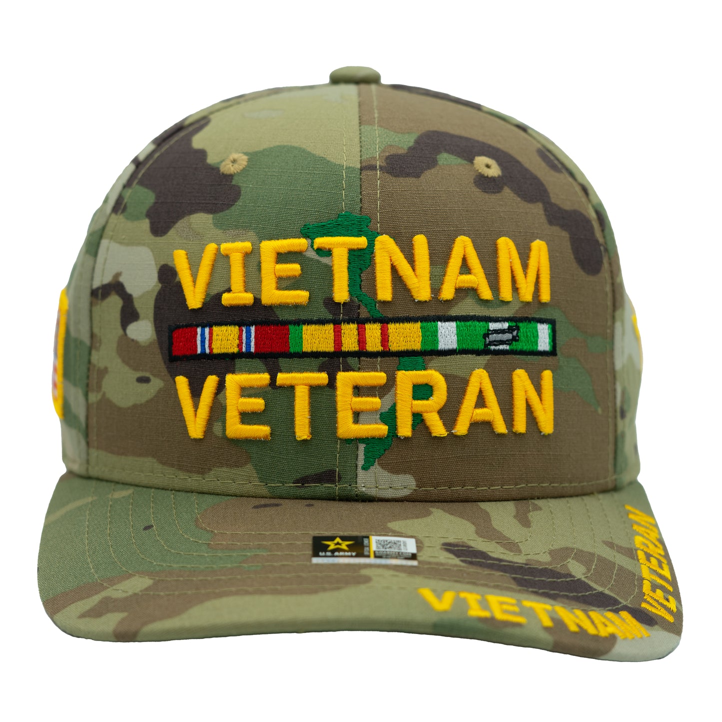 U.S. ARMY CAP, CAMO VIETNAM VETERAN