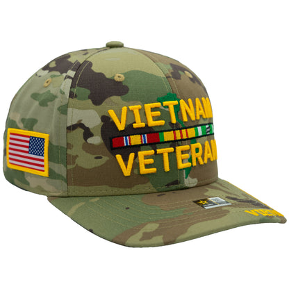 U.S. ARMY CAP, CAMO VIETNAM VETERAN