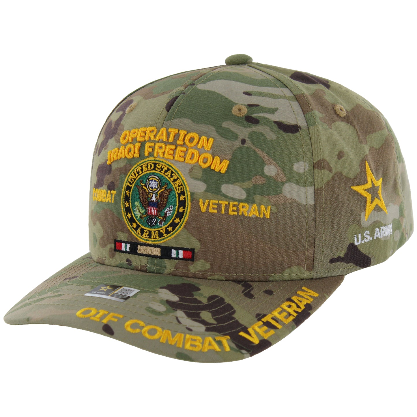 U.S. ARMY CAP, CAMO OPERATION IRAQI FREEDOM COMBAT VETERAN