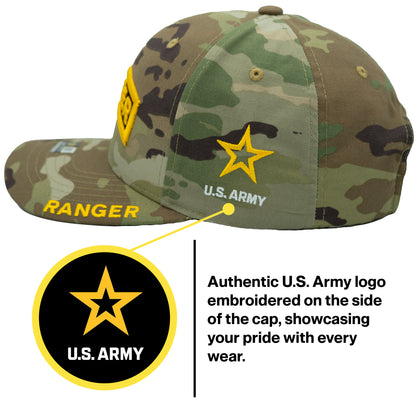 U.S. ARMY CAP, CAMO RANGER