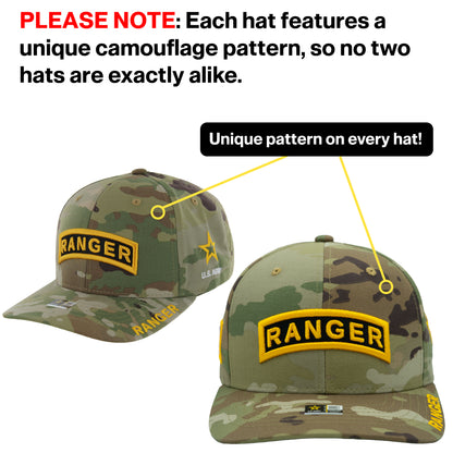 U.S. ARMY CAP, CAMO RANGER