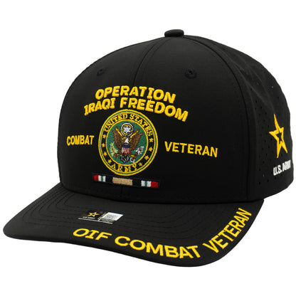 Army Veteran Perforated Hat