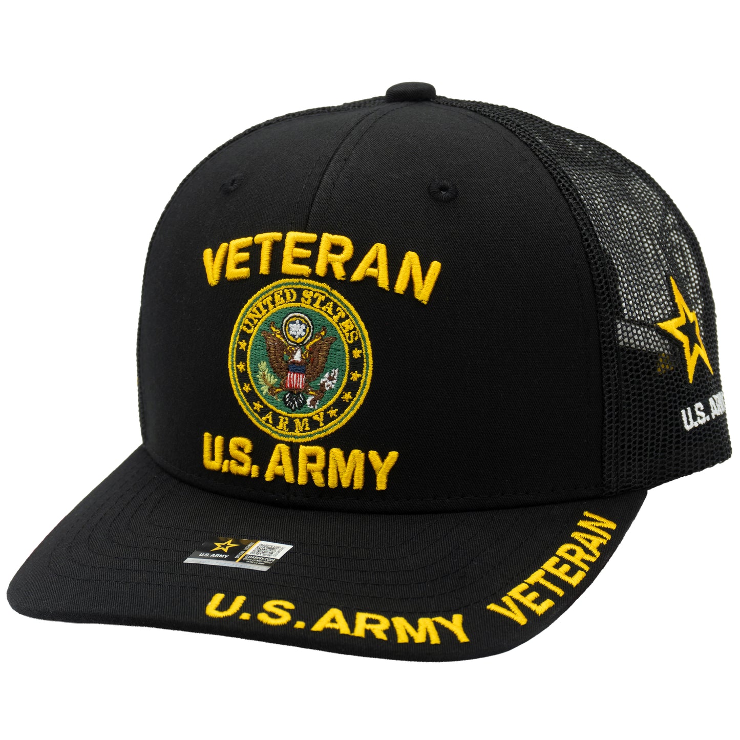 Army Veteran Trucker Hat