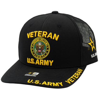 Army Veteran Trucker Hat