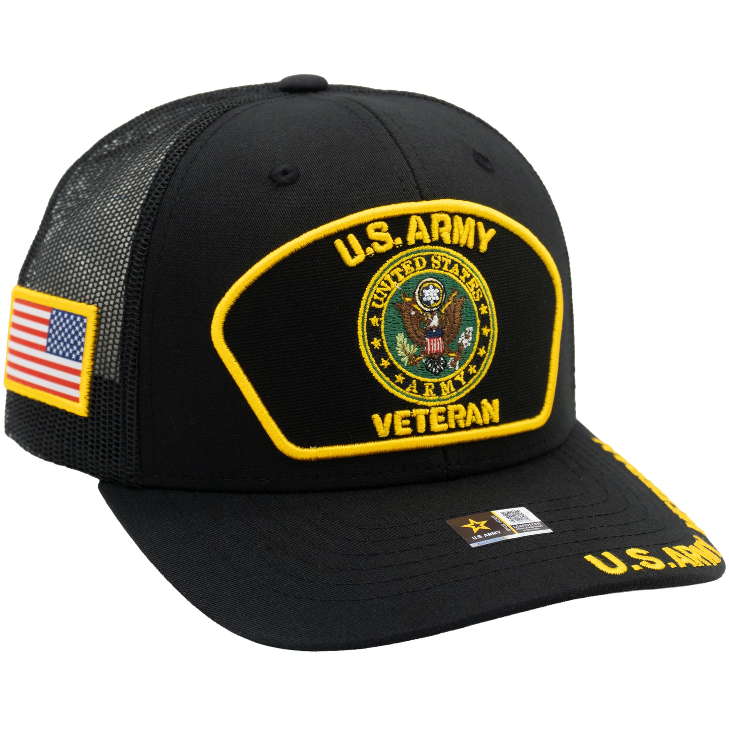 U.S. ARMY CAP, TRUCKER ARMY VETERAN
