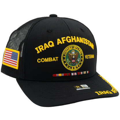 U.S. ARMY CAP, TRUCKER IRAQ AFGHANISTAN VETERAN