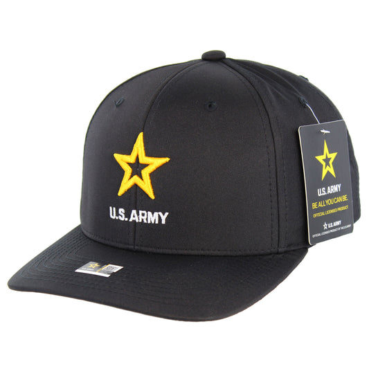 U.S. ARMY CAP, STAR LOGO 6 PANEL