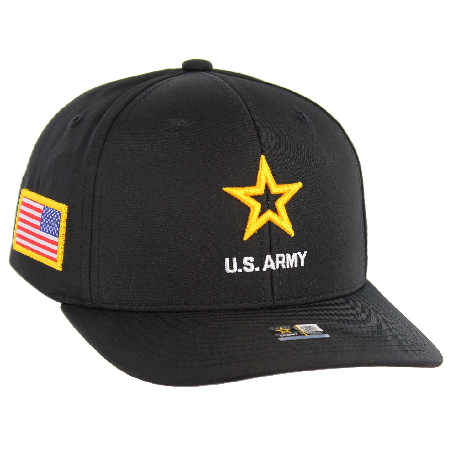 U.S. ARMY CAP, STAR LOGO 6 PANEL