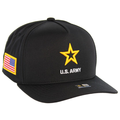 U.S. ARMY CAP, STAR LOGO 5 PANEL