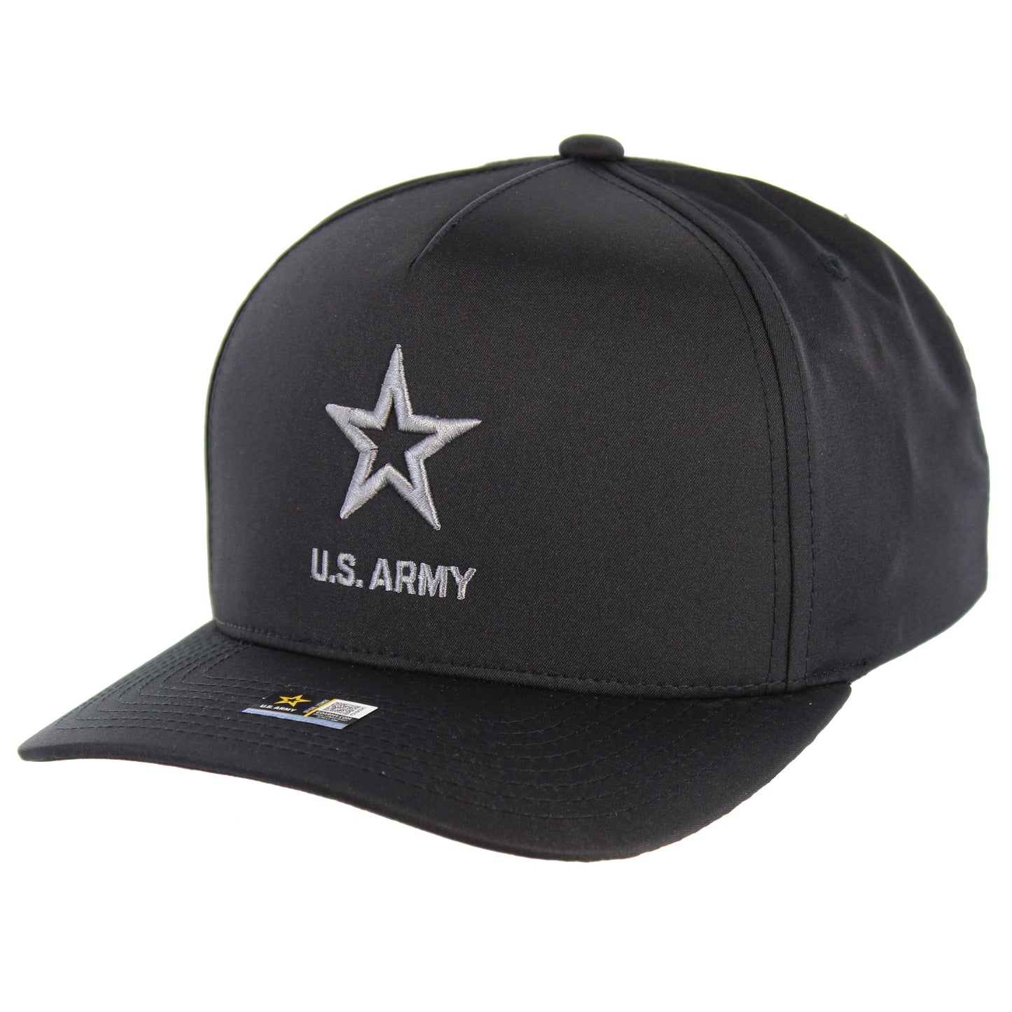 U.S. ARMY CAP, STAR LOGO(GREY) 5 PANEL