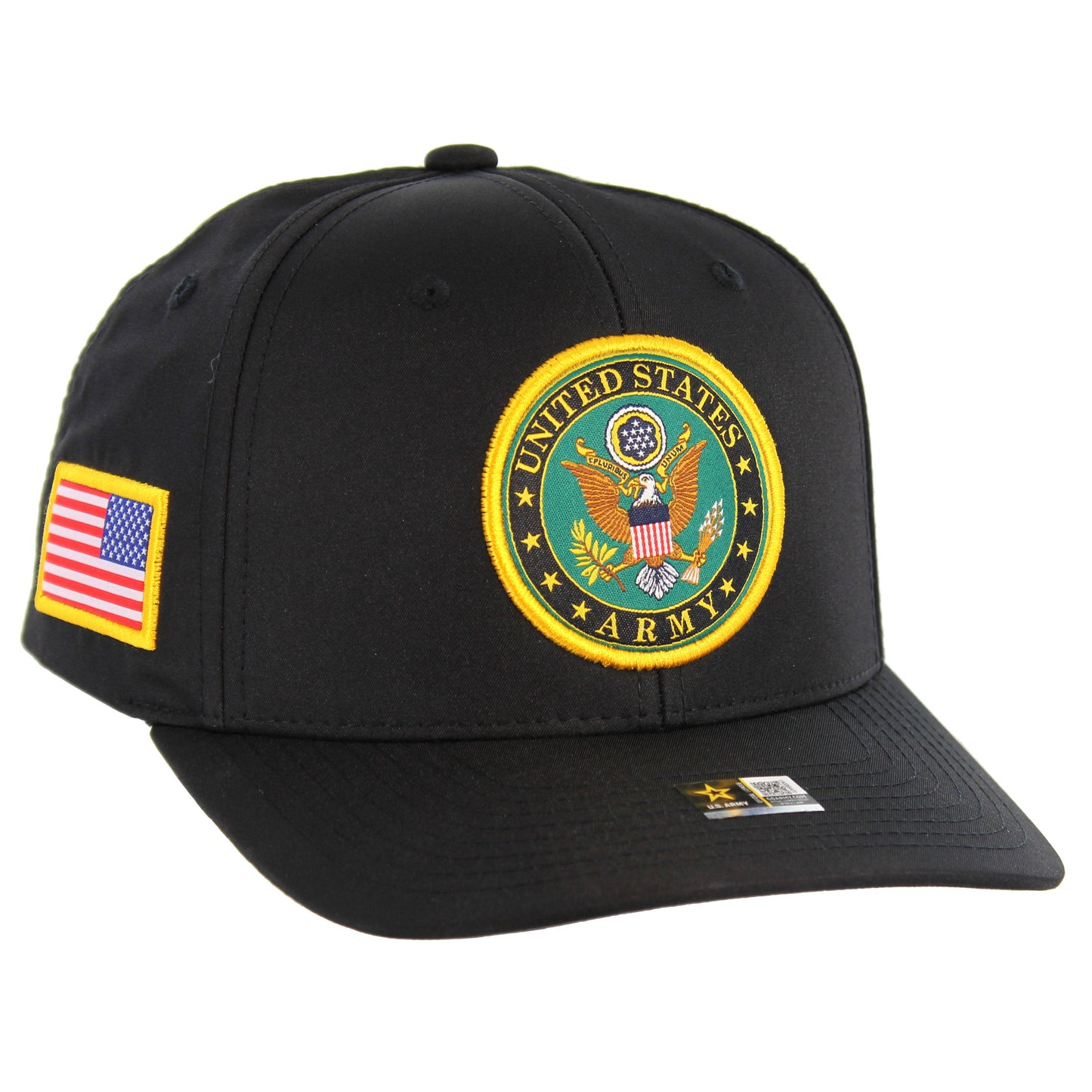 U.S. ARMY CAP, ARMY SEAL(WOVEN) 6 PANEL