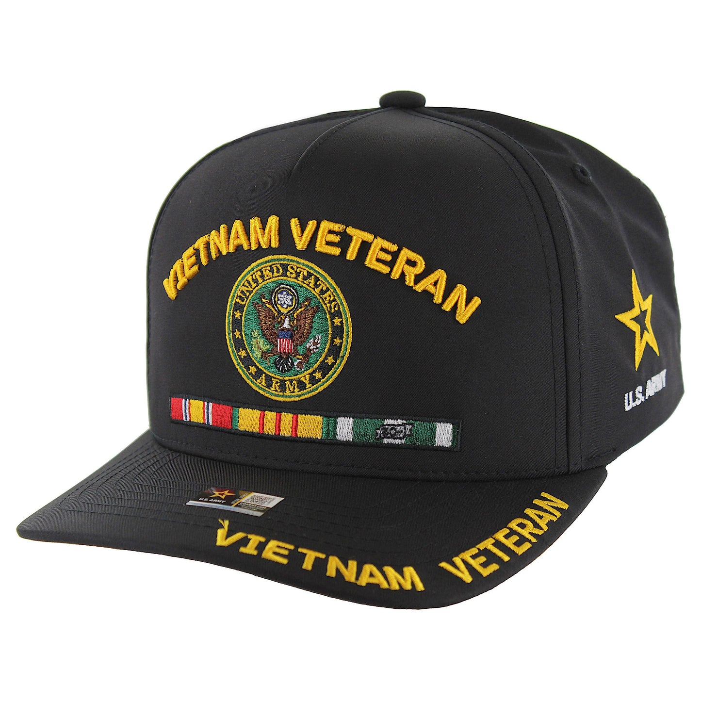 U.S. ARMY CAP, VIETNAM VETEREAN 5 PANEL