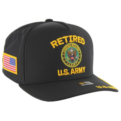 U.S. ARMY CAP, RETIRED ARMY 5 PANEL