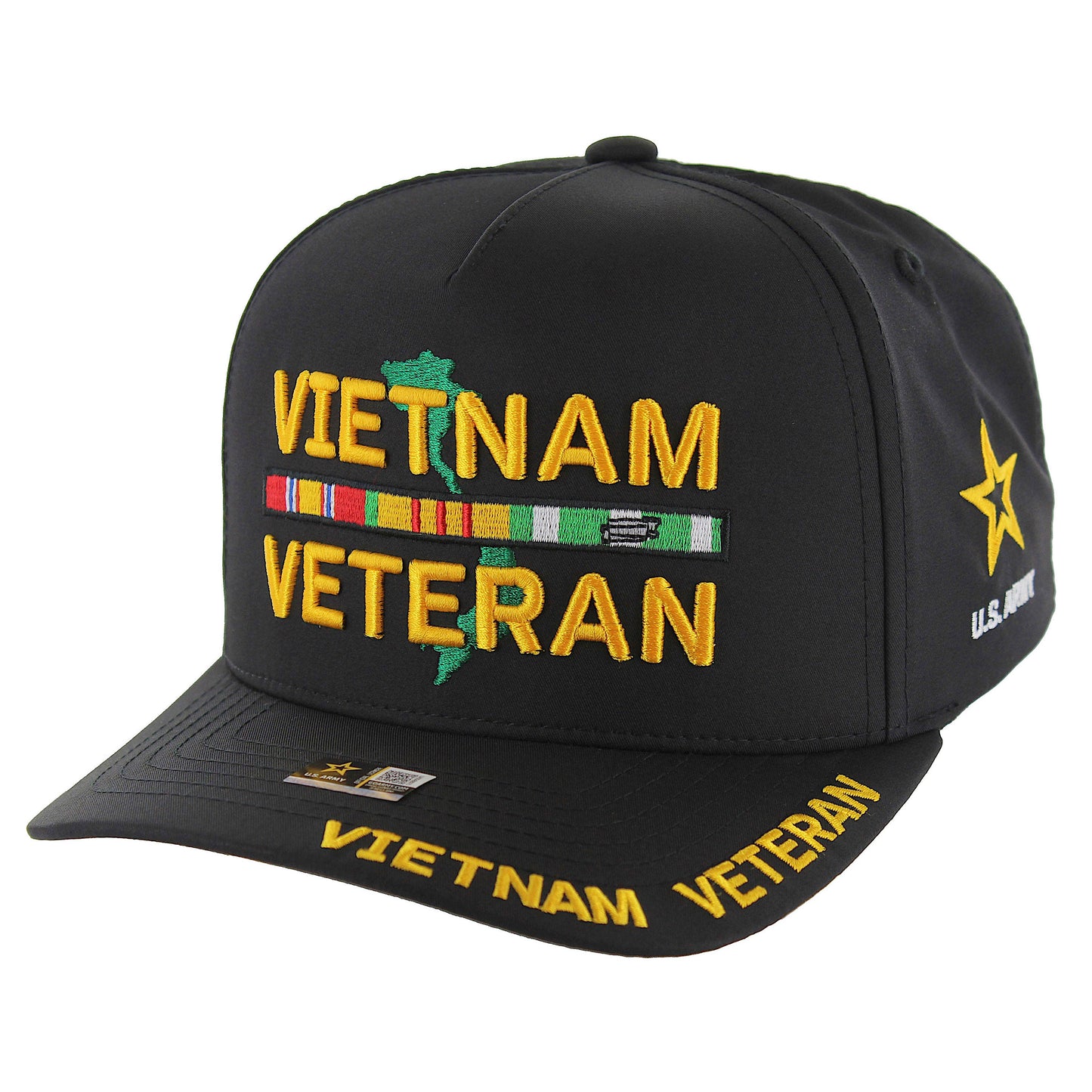 U.S. ARMY CAP, VIETNAM VETERAN 5 PANEL