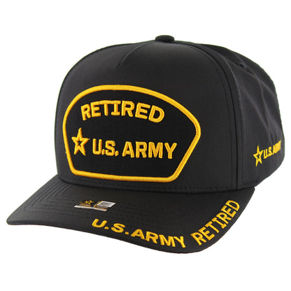 U.S. ARMY CAP, RETIRED ARMY 5 PANEL