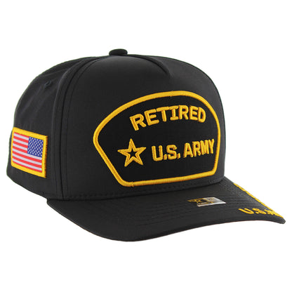 U.S. ARMY CAP, RETIRED ARMY 5 PANEL