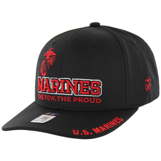 U.S. MARINES CAP, U.S. MARINES , BLACK