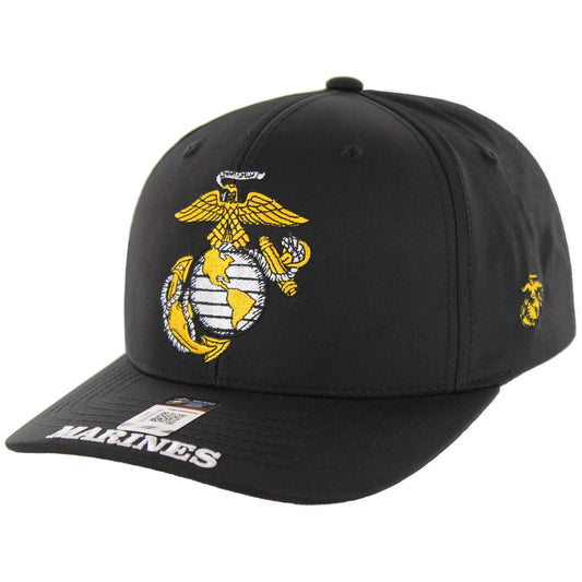 U.S. MARINES CAP, MARINE LOGO , BLACK