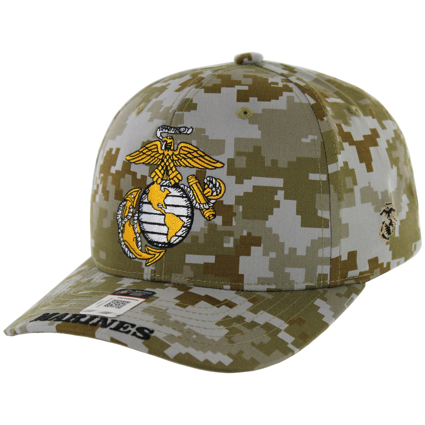 U.S. MARINES CAP, MARINE LOGO , CAMO