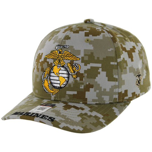 U.S. MARINES CAP, MARINE LOGO , CAMO