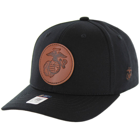 U.S. MARINES CAP, SEAL LOGO , BLACK