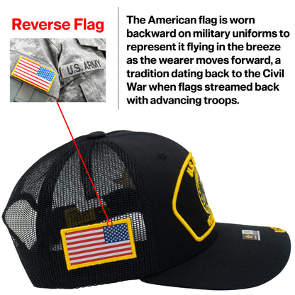 U.S. ARMY CAP, TRUCKER ARMY VETERAN