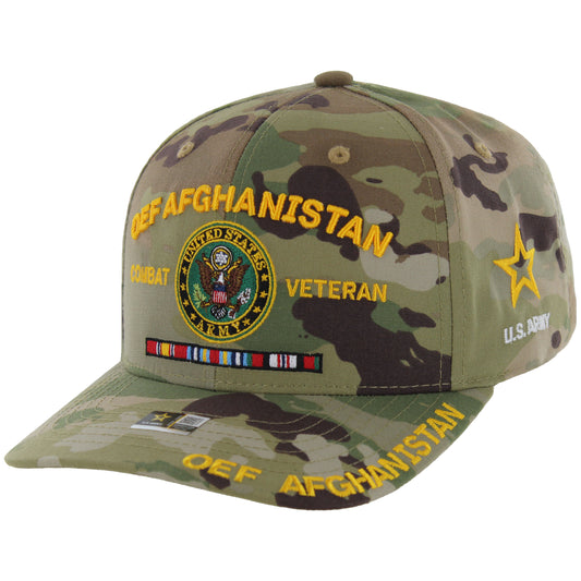 U.S. ARMY CAP, CAMP OEF AFGHANISTAN OPERATION ENDURING FREEDOM COMBAT VETERAN