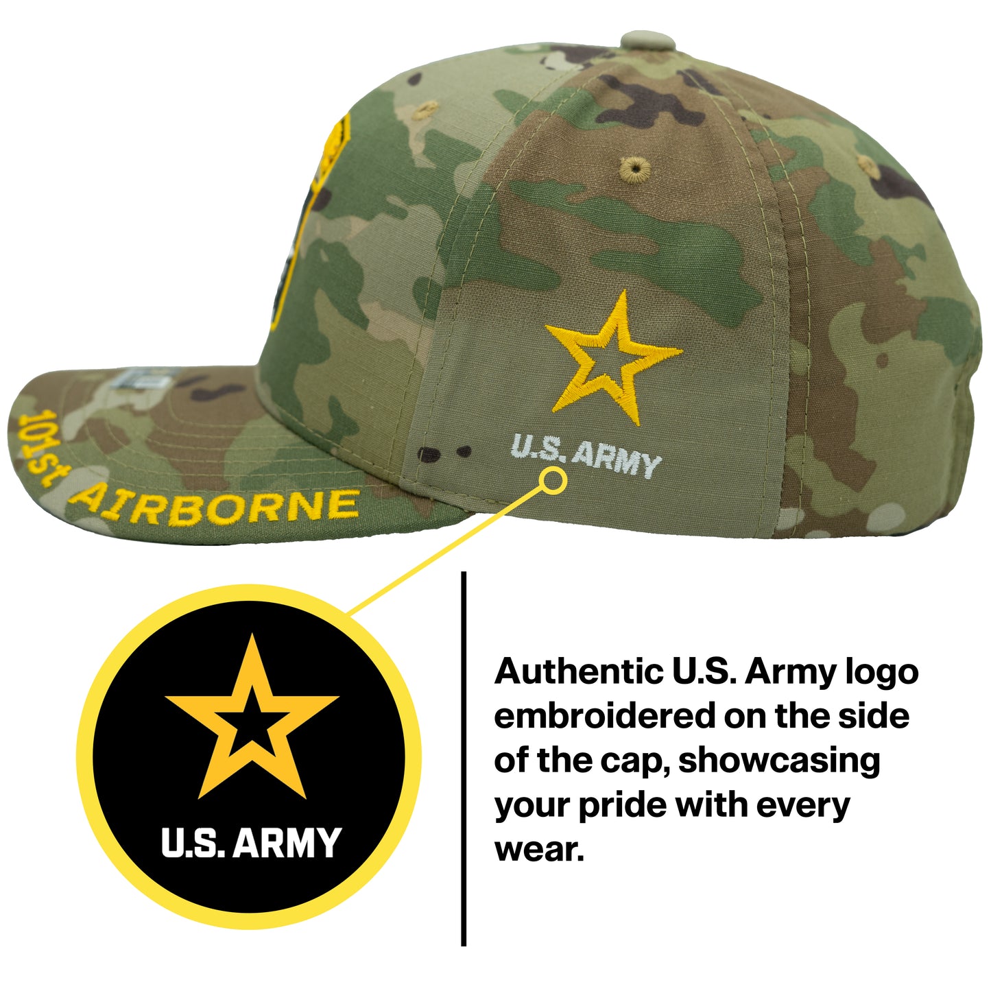 U.S. ARMY CAP, CAMO 101ST AIRBORNE DIVISION